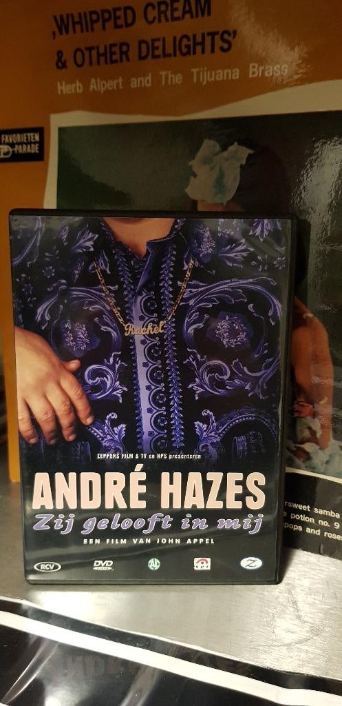 dvd Andre Hazes-zij gelooft in mij (Z226-342), Alle leeftijden, Ophalen of Verzenden, Zo goed als nieuw