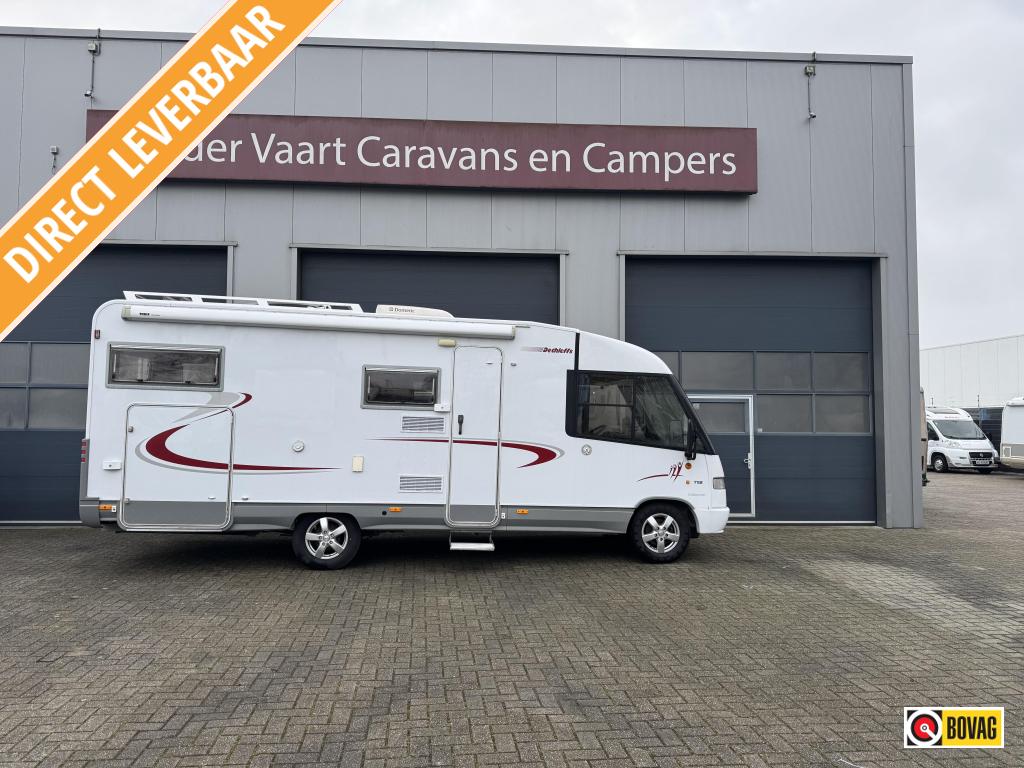 Dethleffs Globetrotter I 6972 XXL Garage Dometic dak Arico, Integraal, Fiat, Treinzit, Bedrijf