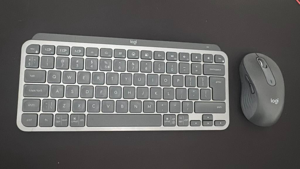 Logitech MX Keys Mini, Computers en Software, Toetsenborden, Gebruikt, Multimediatoetsen, Ophalen of Verzenden, Draadloos