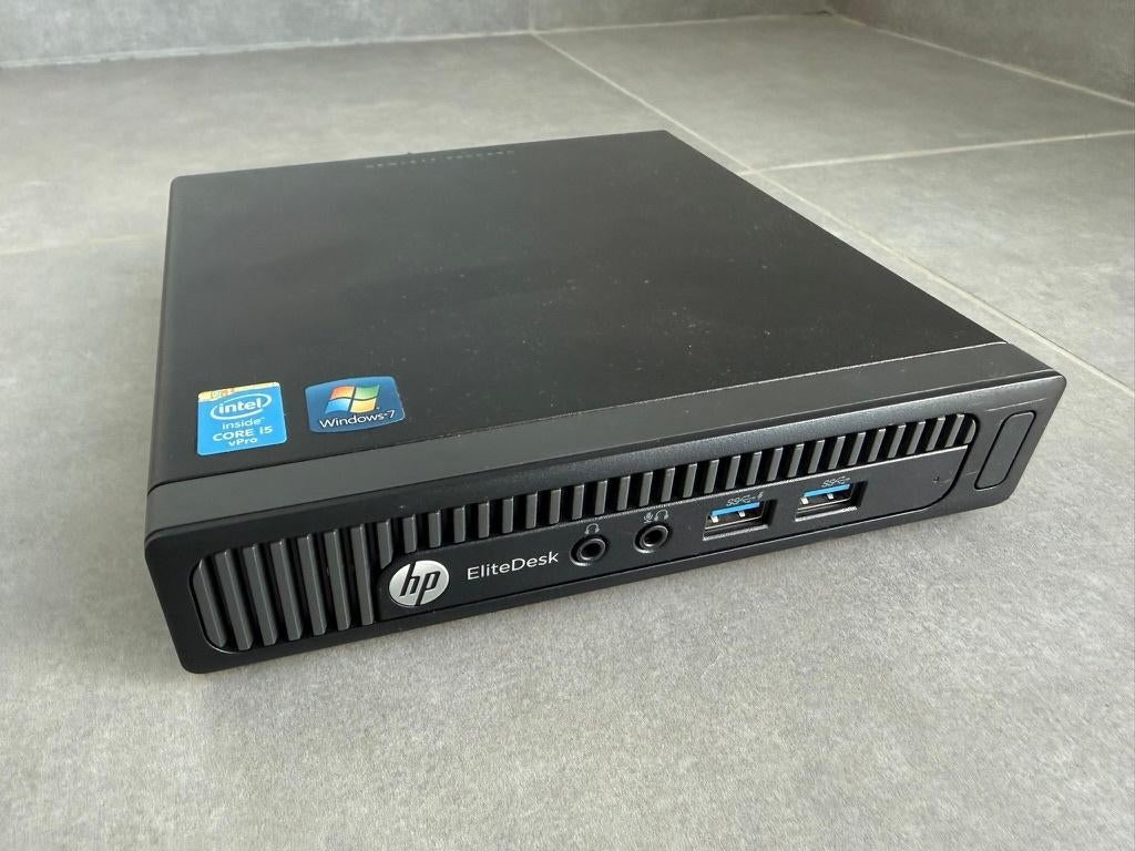 HP Elitedesk 800 mini pc, Computers en Software, Desktop Pc's, 2 tot 3 Ghz, 8 GB, Ophalen of Verzenden, Zo goed als nieuw