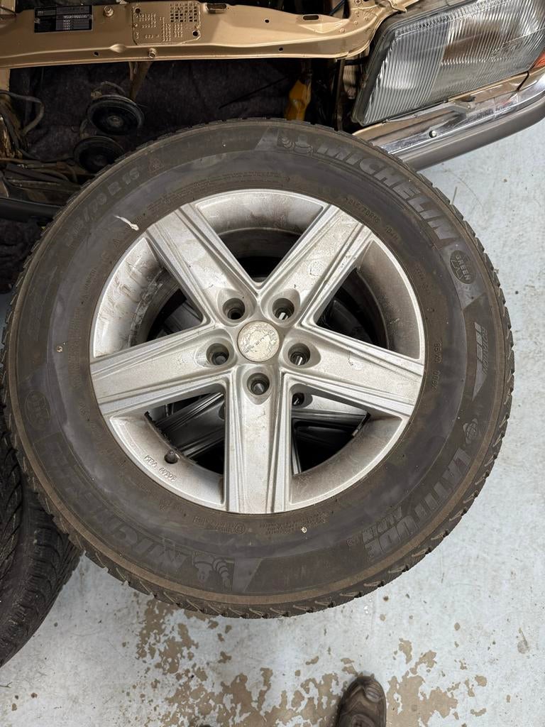 Velgenset met banden 215/70R16 5x114,3, Auto-onderdelen, Banden en Velgen, Banden en Velgen, All Season, 16 inch, 215 mm, Terreinwagen