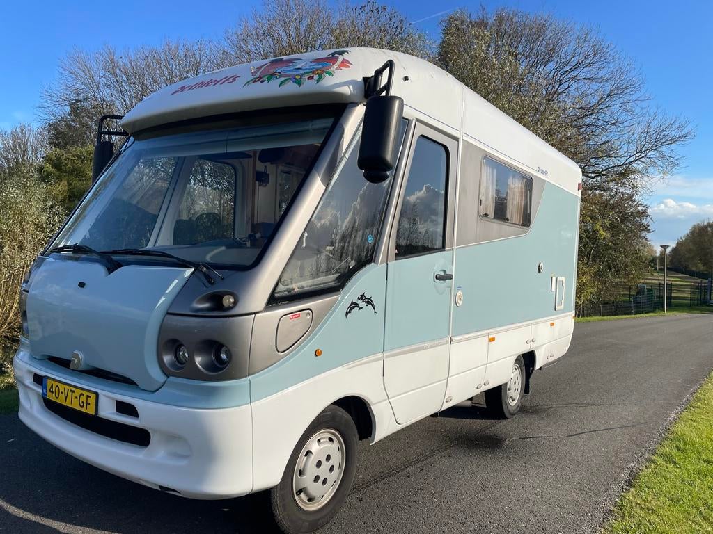 Dethleffs Globetrotter Premium Camper - Luxe Reizen, Caravans en Kamperen, Campers, Ringverwarming, Fiat, Treinzit, Dethleffs
