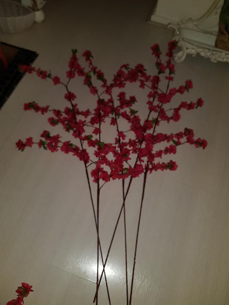 6 bloesemtakken 1,10 lang, Nieuw, Ophalen of Verzenden, Kunsttak, Geschikt voor buiten