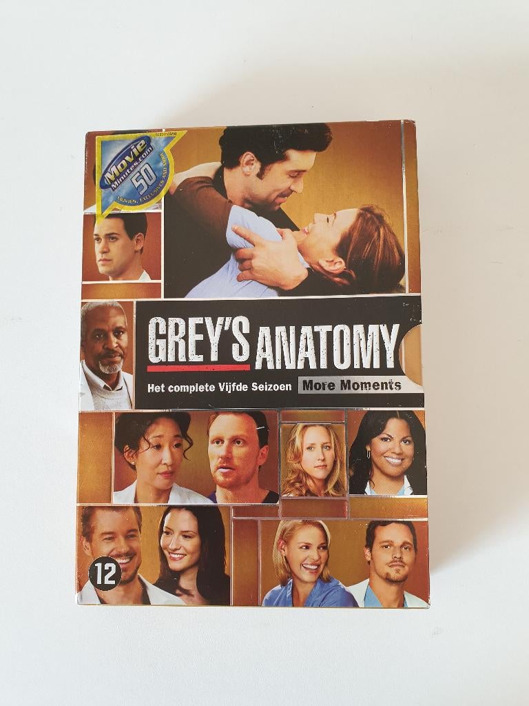 DVD - Grey's Anatomy - Seizoen 5, Cd's en Dvd's, Gebruikt, Alle leeftijden, Boxset, Drama