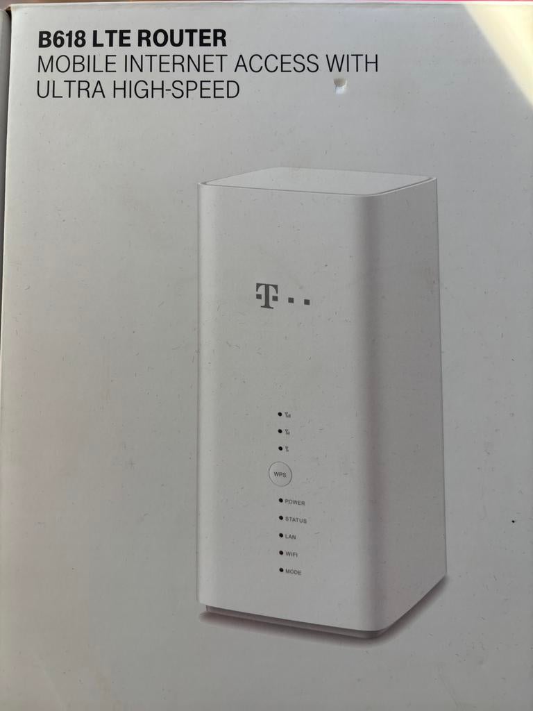 Huawei B618 LTE Router wit, Ophalen of Verzenden, Gebruikt, Router met modem