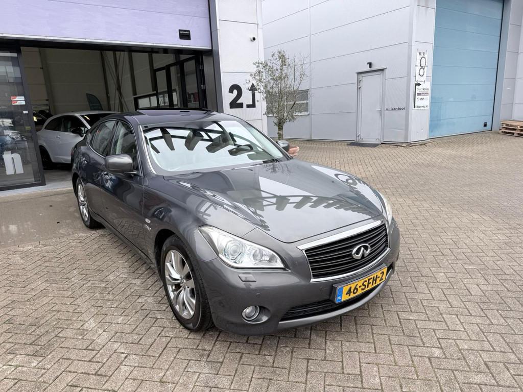 Infiniti M 35h GT Premium VOL OPTIES! INCL BTW! 1E EIG! INRU, Automaat, 1730 kg, Achterwielaandrijving, Gebruikt