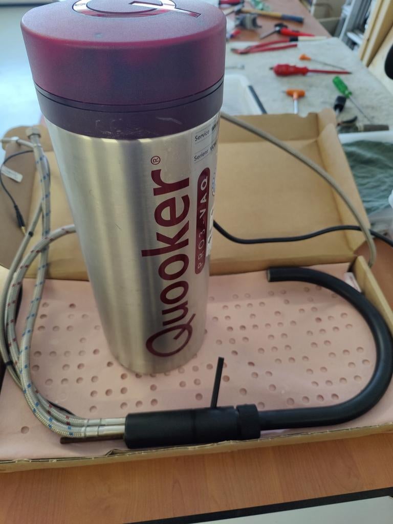 Quooker set (Direct kokend water), Huis en Inrichting, Ophalen of Verzenden, Minder dan 25 cm, Minder dan 50 cm, Minder dan 100 cm