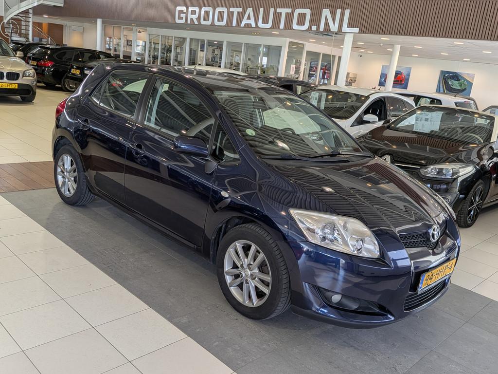 Toyota Auris 1.6-16V Dynamic Airco, Stuurbekrachtiging, Voorwielaandrijving, Gebruikt, 4 cilinders, Blauw