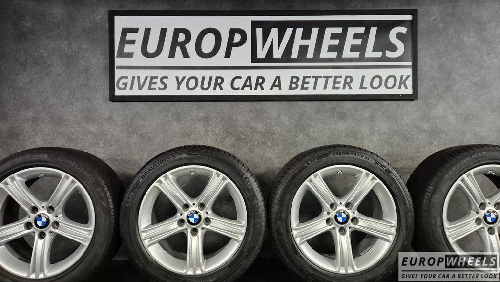 17 Inch BMW Velgen 3 Serie F30 F31 4 Serie F32 F33 F36 393, Gebruikt, -, -, Banden en Velgen