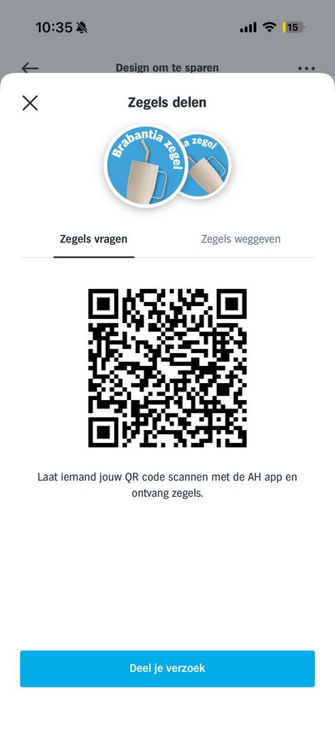 AH brabantia zegels gezocht, Eén persoon, Kortingsbon