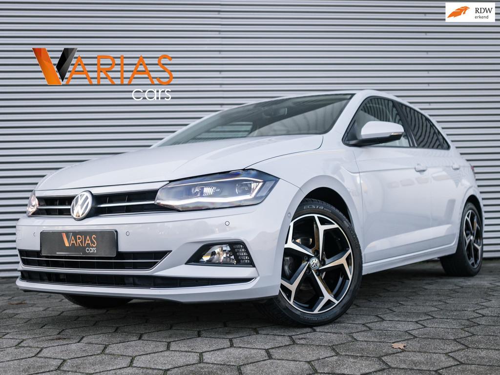 Volkswagen POLO 1.0 TSI Highline Dsg Xenon Navi Cruise Camer, Auto's, Volkswagen, Stof, Gebruikt, 95 pk, Wit