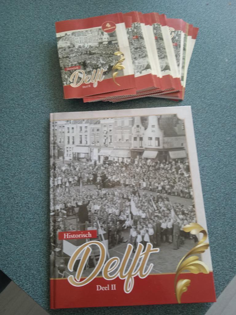 Historisch Delft verzamelalbum 2 met losse stickerplaatjes., Ophalen of Verzenden, Nieuw