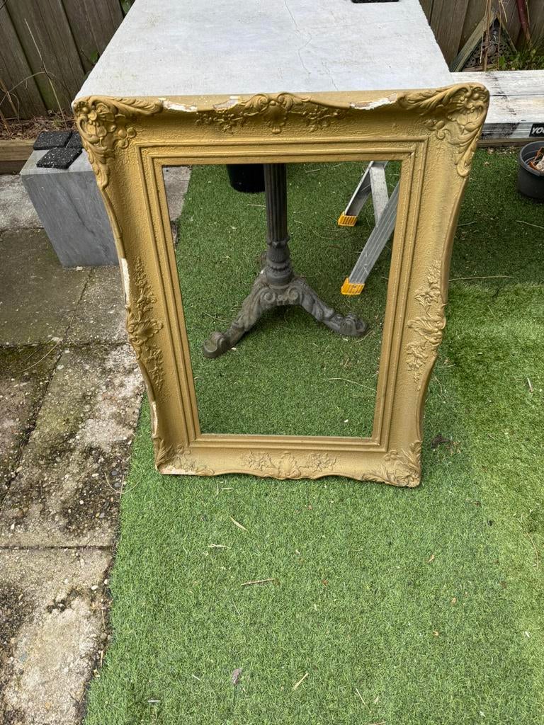 Te koop schilderij lijst., Ophalen of Verzenden, Zo goed als nieuw, Hout, 75 cm of meer