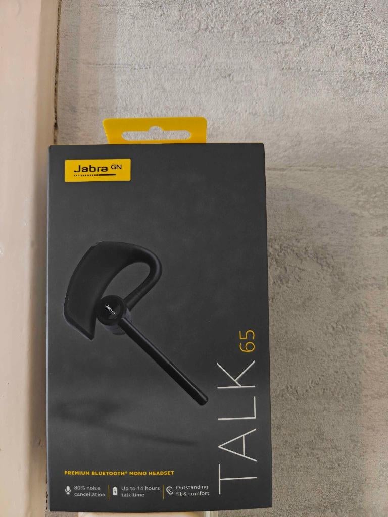 Jabra Talk 65, Computers en Software, Headsets, Nieuw, In-ear, Draadloos, Ophalen of Verzenden