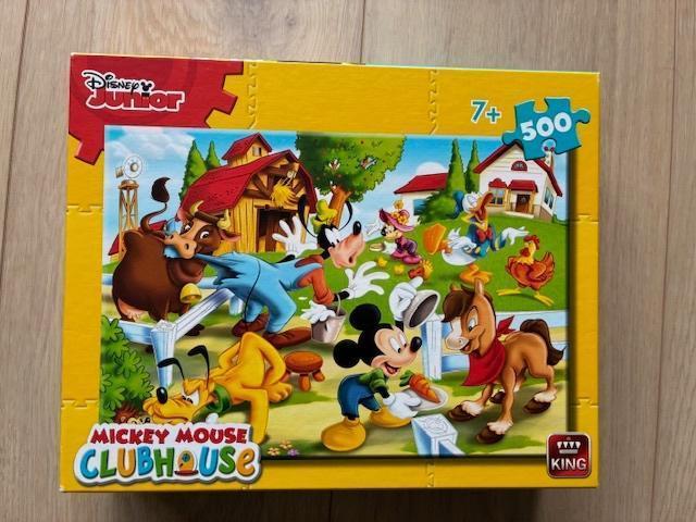 Disney puzzel 500 stukjes, Ophalen of Verzenden, Meer dan 50 stukjes, Zo goed als nieuw, 6 jaar of ouder