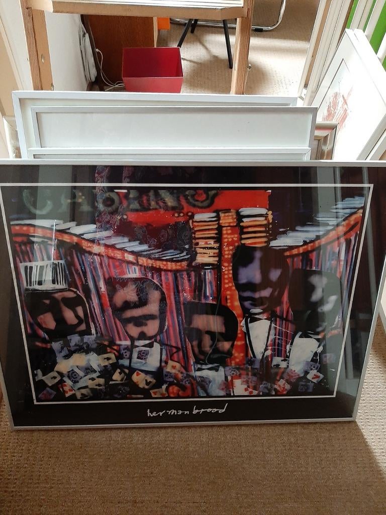 Zeefdruk etsen etc., Ophalen