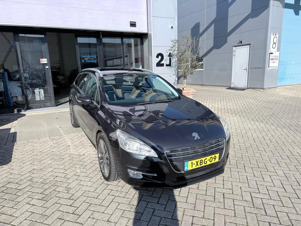 Peugeot 508 SW 1.6 THP Blue Lease Executive DEALER ONDERHOUD, Voorwielaandrijving, Stof, Gebruikt, Zwart