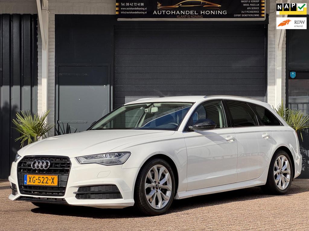 Audi A6 Avant 50 TDI quattro|aut|navi|psensor|aut|matrix, Auto's, Gebruikt, Euro 6, 2000 kg, Wit