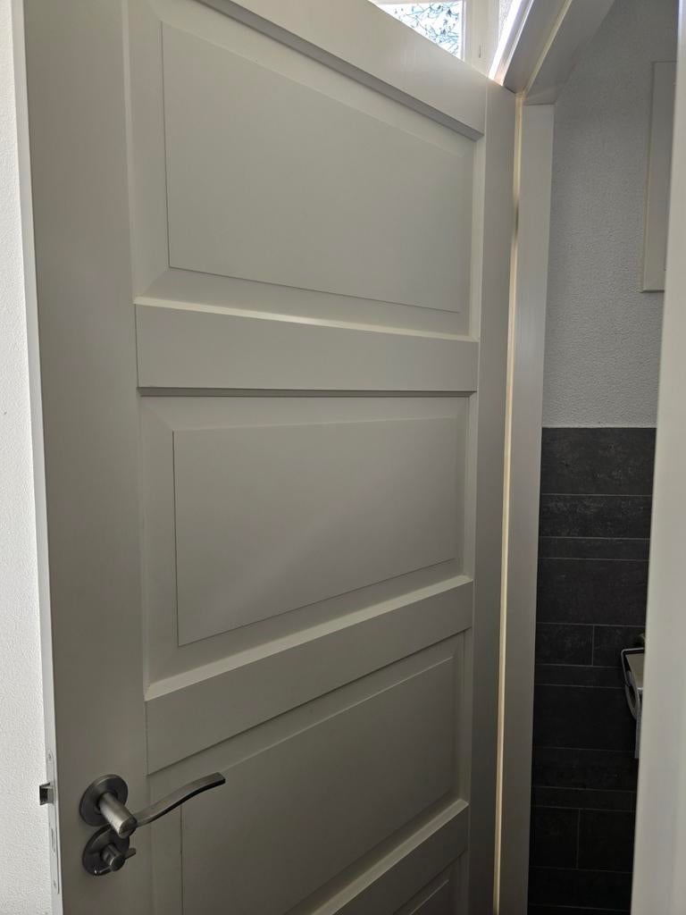 Cando binnendeur Bristol, stomp, linksdraaiend, incl. beslag, Ophalen, Gebruikt, 80 tot 100 cm, Binnendeur