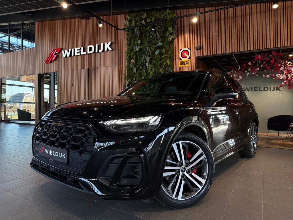 Audi Q5 55 TFSI e S tronic quattro S line bus. Panorama schu, Auto's, Audi, Bedrijf, Te koop, Q5, 4x4, Airbags, Bluetooth, Bochtverlichting