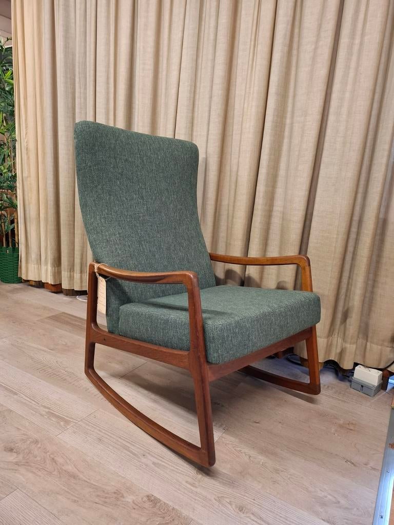 Vintage Ole Wanscher Fauteuil France Son mid-century design, Ophalen, Zo goed als nieuw, Stof, Onbekend