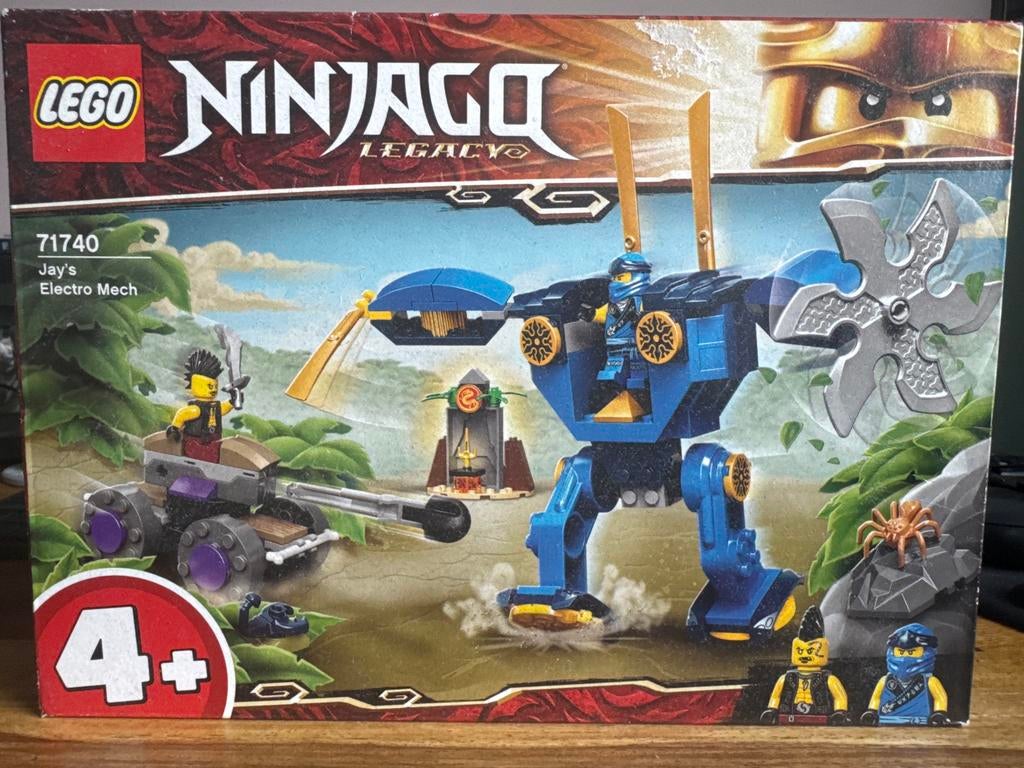 LEGO Ninjago 71740 Jay's Electro Mech - Nieuw in doos, Ophalen, Nieuw, Complete set, Lego