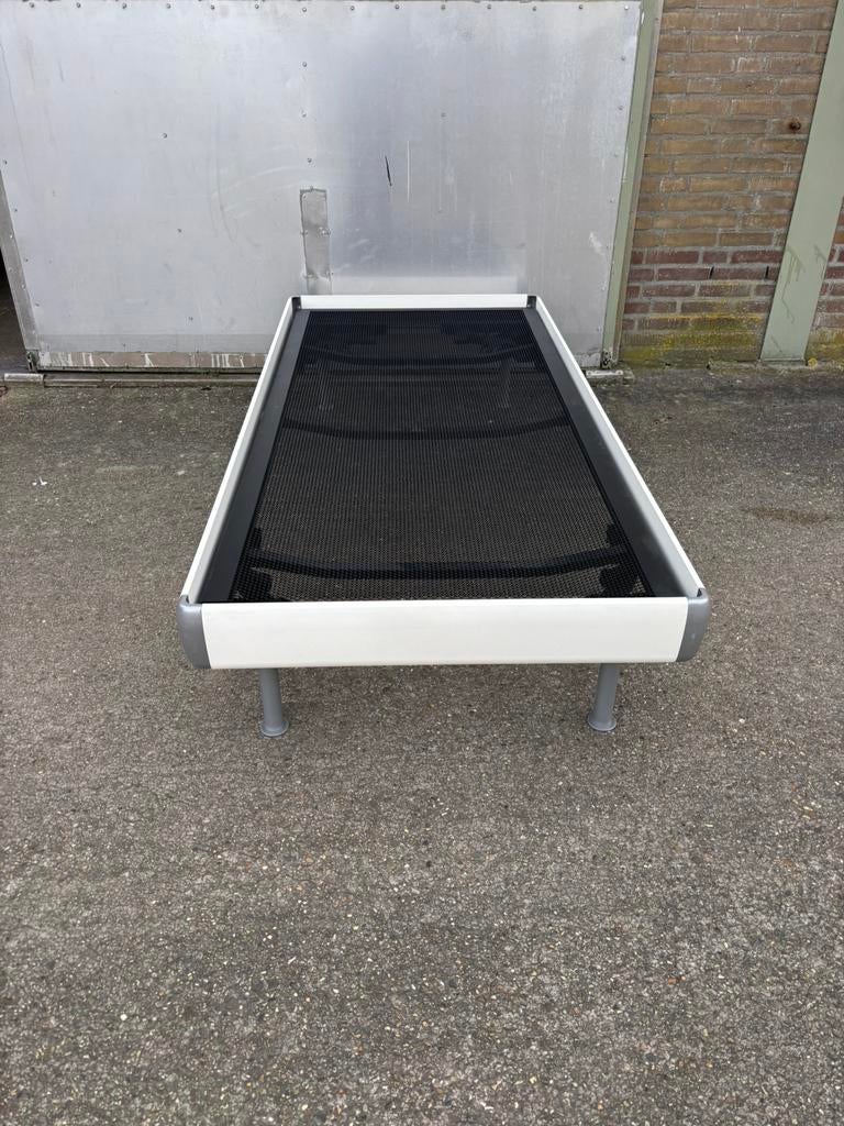 Auping Mach 90/200 cm, Ophalen, 90 cm, Eenpersoons, Wit