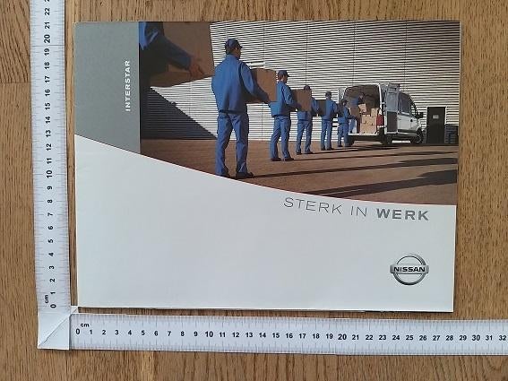 Nissan Interstar folder 2001, Ophalen of Verzenden, Gelezen, Nissan