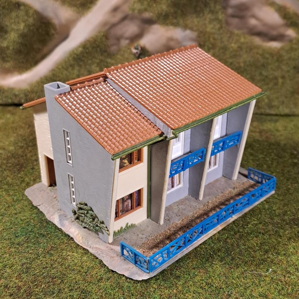 Faller appartementen B-222 (jaren 60-70), Overige merken, Gebruikt, Gelijkstroom of Wisselstroom, Brug, Tunnel of Gebouw