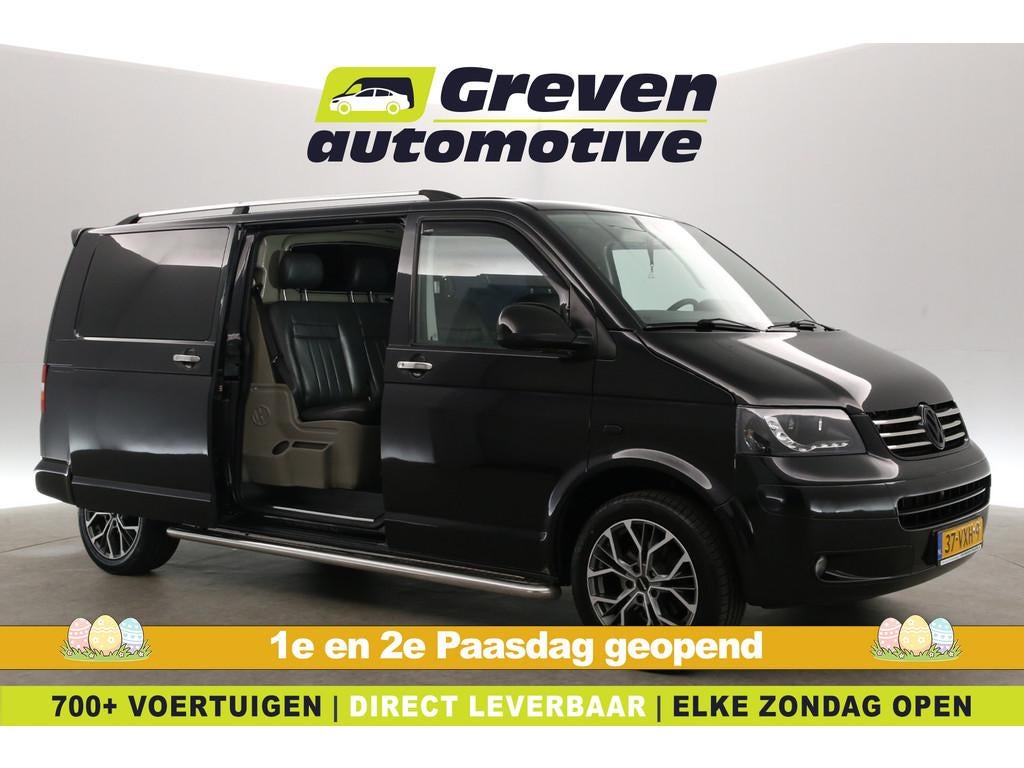 Volkswagen Transporter 2.5 TDI L2H1 175PK | Dubbele Cabine |, Gebruikt, Volkswagen, Zwart, Bedrijf