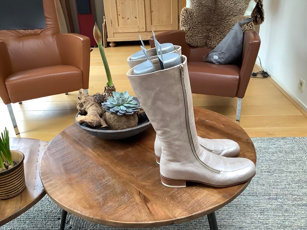 Laarzen Champagne-kleurig Italiaanse laarzen, Hoge laarzen, Overige kleuren, Nieuw, Ophalen of Verzenden