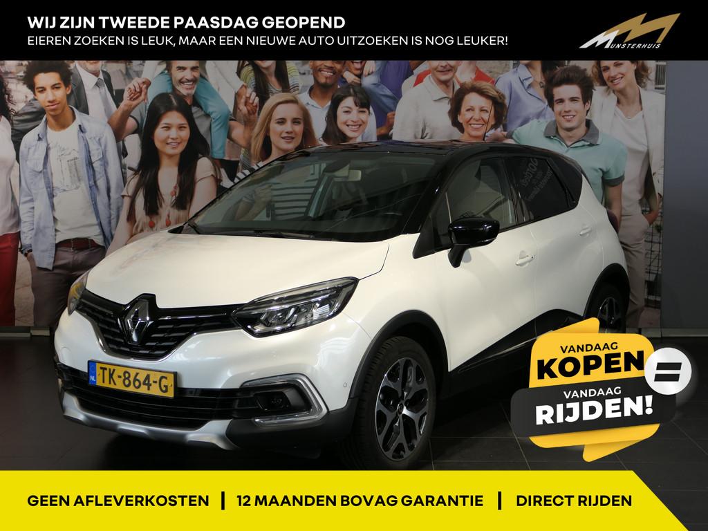 Renault Captur 0.9 TCe Intens - Trekhaak - Camera - Dodehoek, 898 cc, Stof, Gebruikt, Lichtsensor