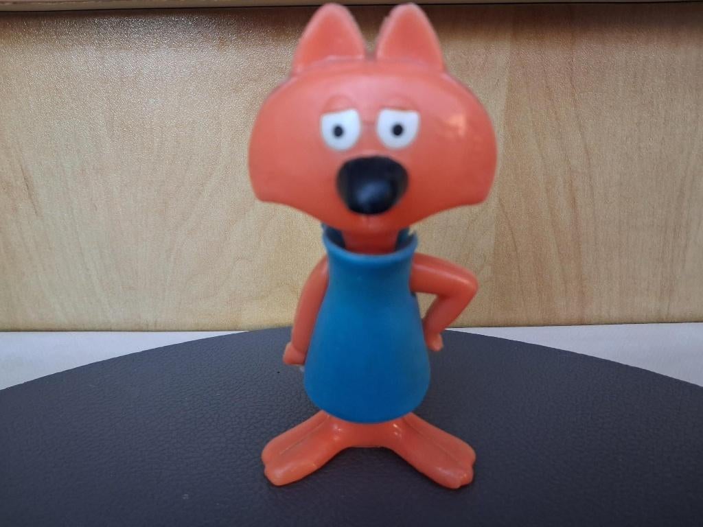 Vintage figuur Hanna Barbera Foxi, Ophalen, Zo goed als nieuw
