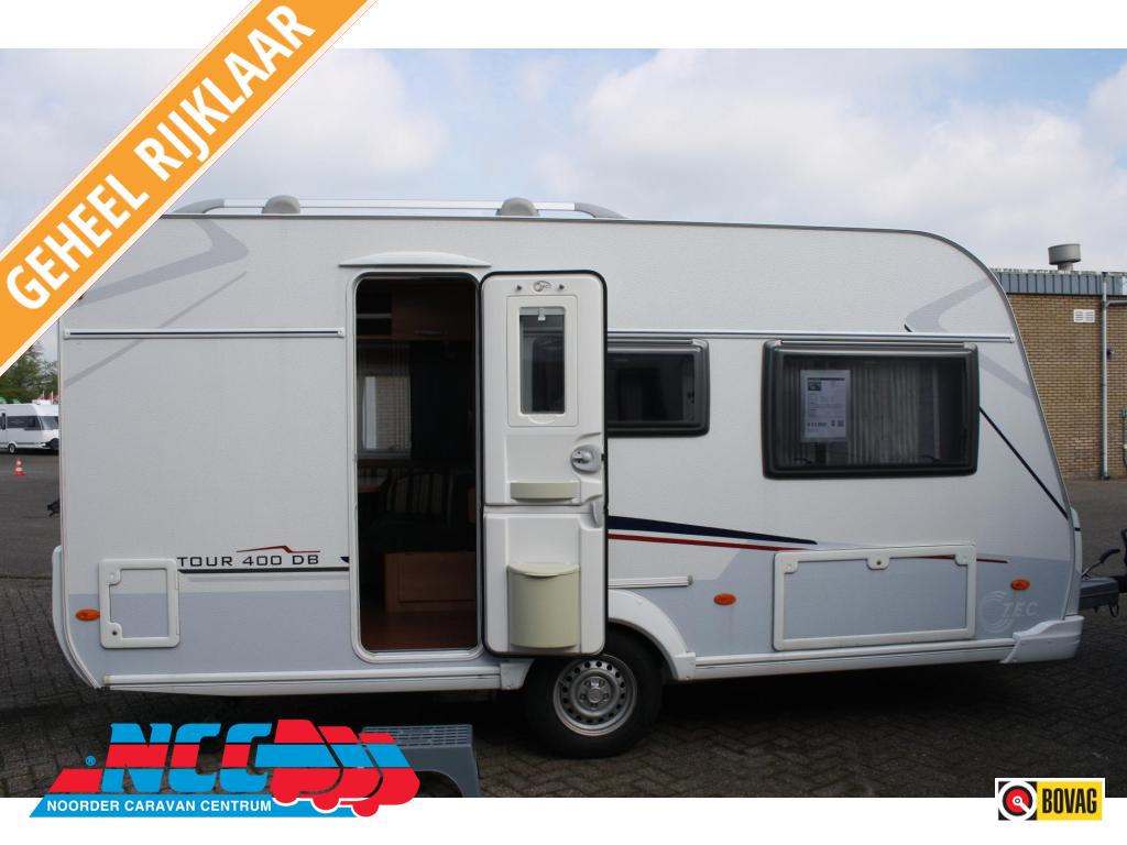 TEC Tour 400 DB, Caravans en Kamperen, Caravans, T.E.C., Treinzit, 750 - 1000 kg, 4 tot 5 meter
