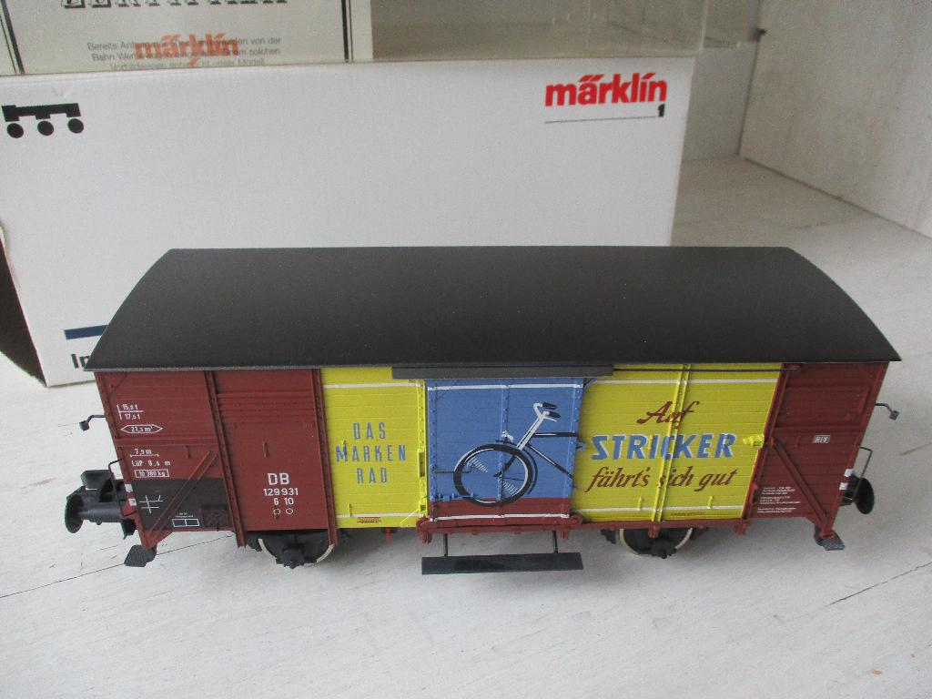 Märklin Insider- Jahres Wagen 1999 "Stricker" DB Spoor 1, Ophalen, Gelijkstroom of Wisselstroom, Märklin, Nieuw