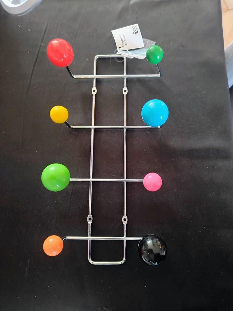 Spoetnik kapstok vintage kleurrijk Space Age jaren 90 nieuw, Huis en Inrichting, Woonaccessoires | Kapstokken, Wandkapstok, Nieuw