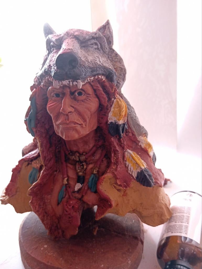 25 Decoratieve Indianen Beeldjes - Set van 25 stuks, Verzamelen, Beelden en Beeldjes, Gebruikt, Mens, Ophalen