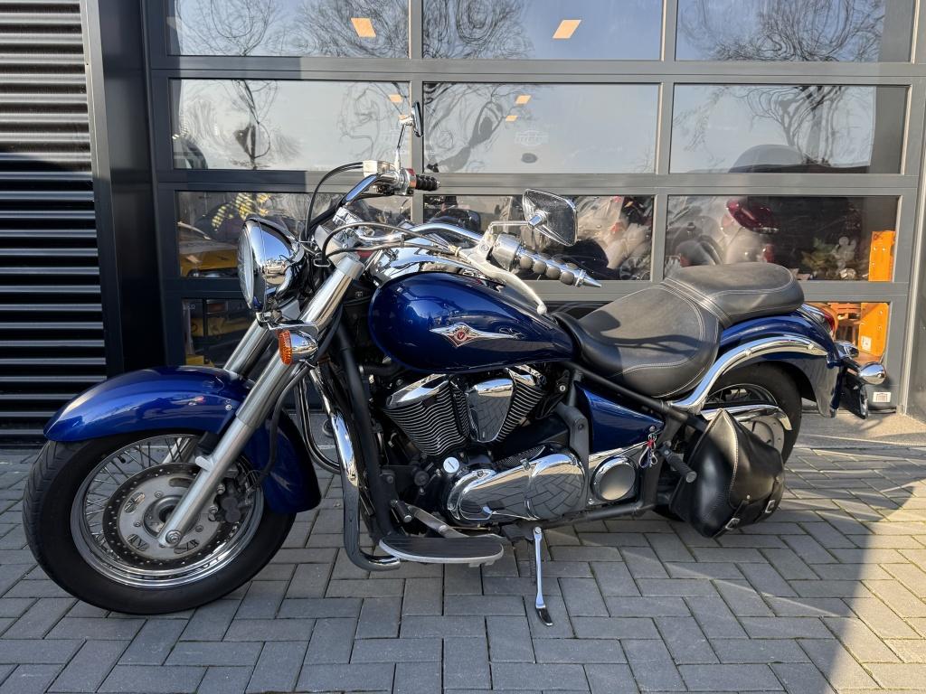 Kawasaki Chopper VN 900 Classic| 2007| BLAUW| CHROME| OPSTAP, Motoren, Motoren | Kawasaki, 903 cc, 1-1, Kawasaki‑cho
673‑8666  Akashi‑shi, JP