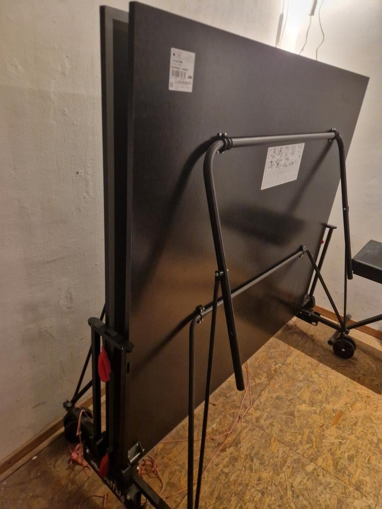 Tafeltennistafel - Gebruikt, Sport en Fitness, Tafeltennis, Ophalen, Gebruikt, Tafel Indoor, Verrijdbaar