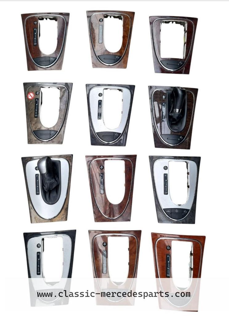 Houten afdekplaat voor middenconsole afwerking Mercedes w211, Auto-onderdelen, Gebruikt, -, Ophalen of Verzenden, -