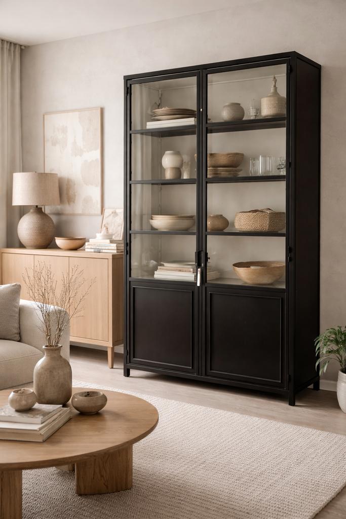 Nora kast van Woood nu het showmodel voor 499,-, Ophalen, Industrieweg 25, Rj, 150 tot 200 cm