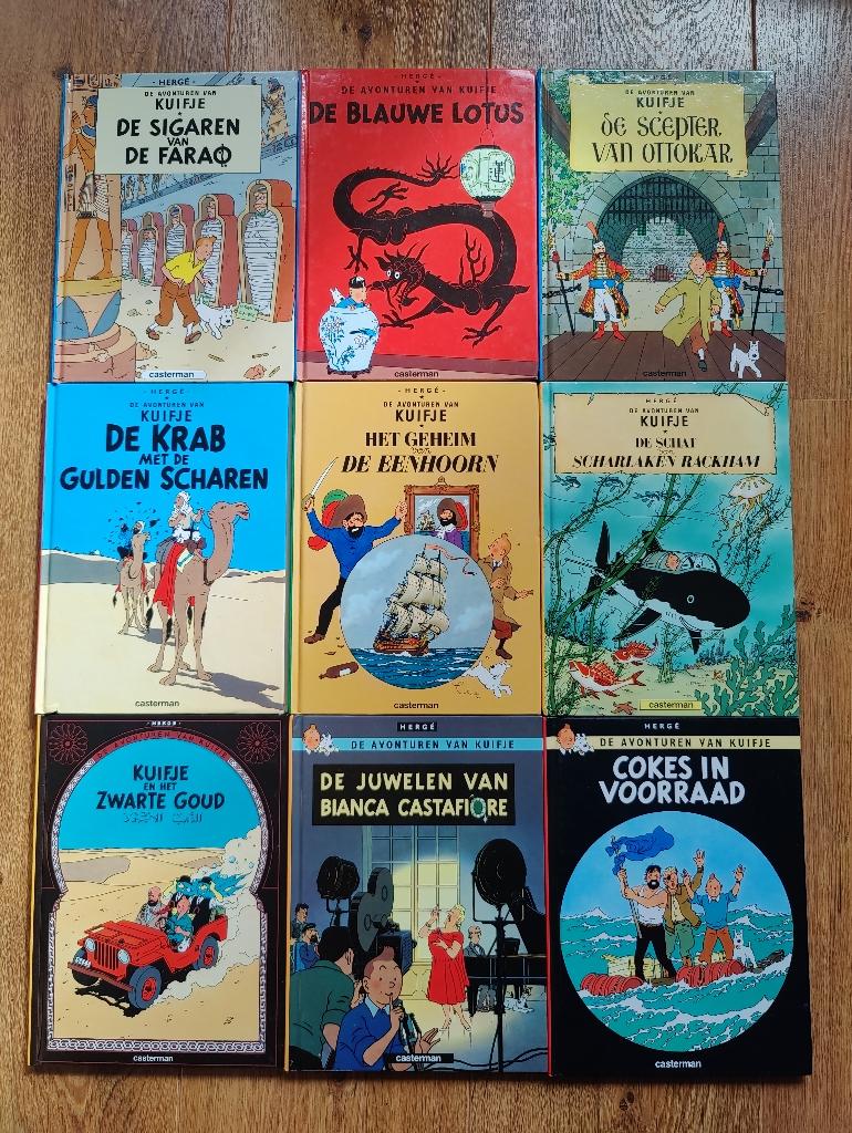 Kuifje - Mini boekjes - Hardcover (nog 8), Boeken, Meerdere stripboeken, Ophalen of Verzenden, Zo goed als nieuw