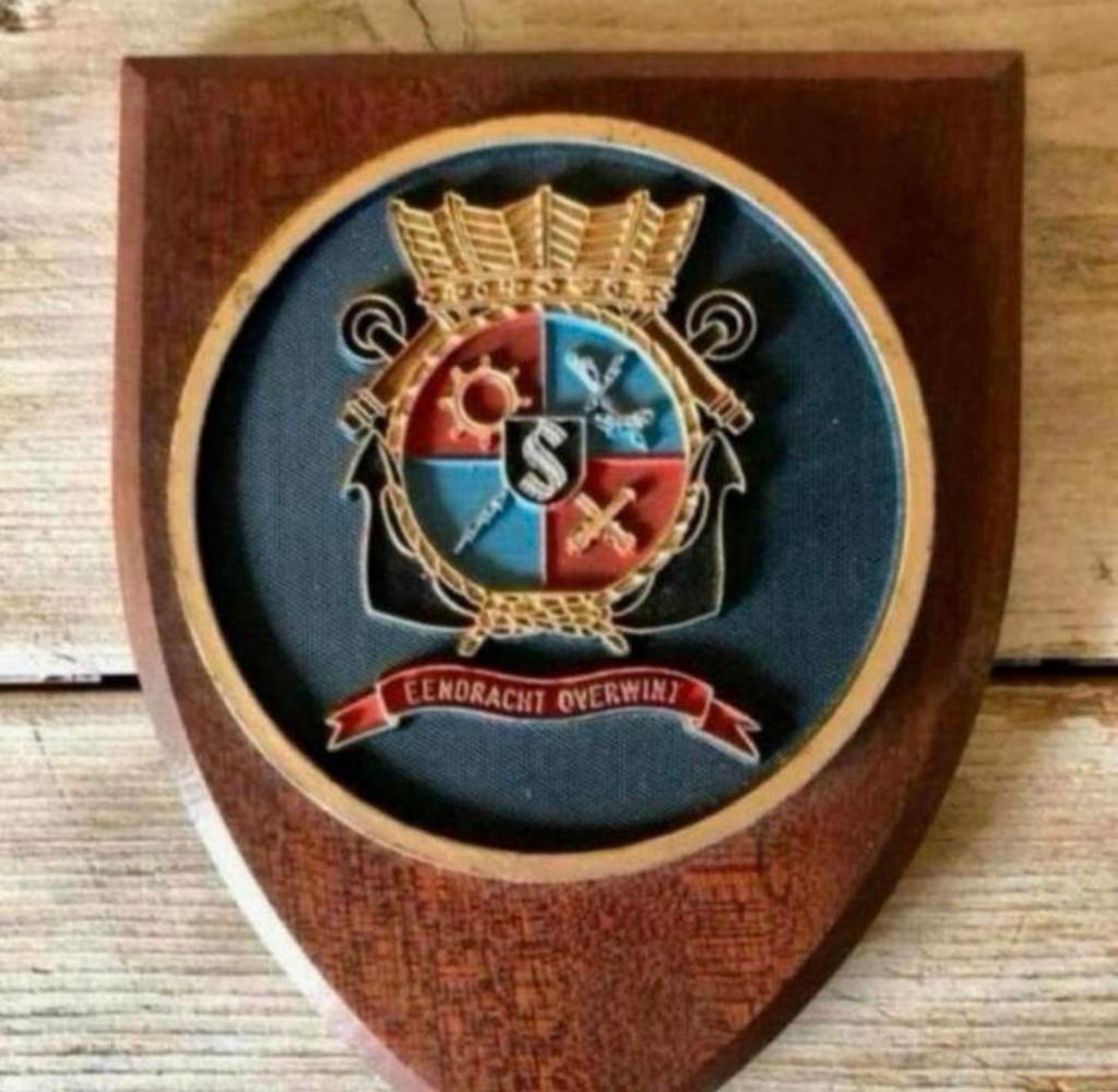 Marine Wapenschild CWACS, Verzamelen, Verzenden, Marine, Nederland, Embleem of Badge