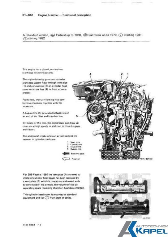 Handleiding Dieselmotor OM617 turbo (engels) PDF Online