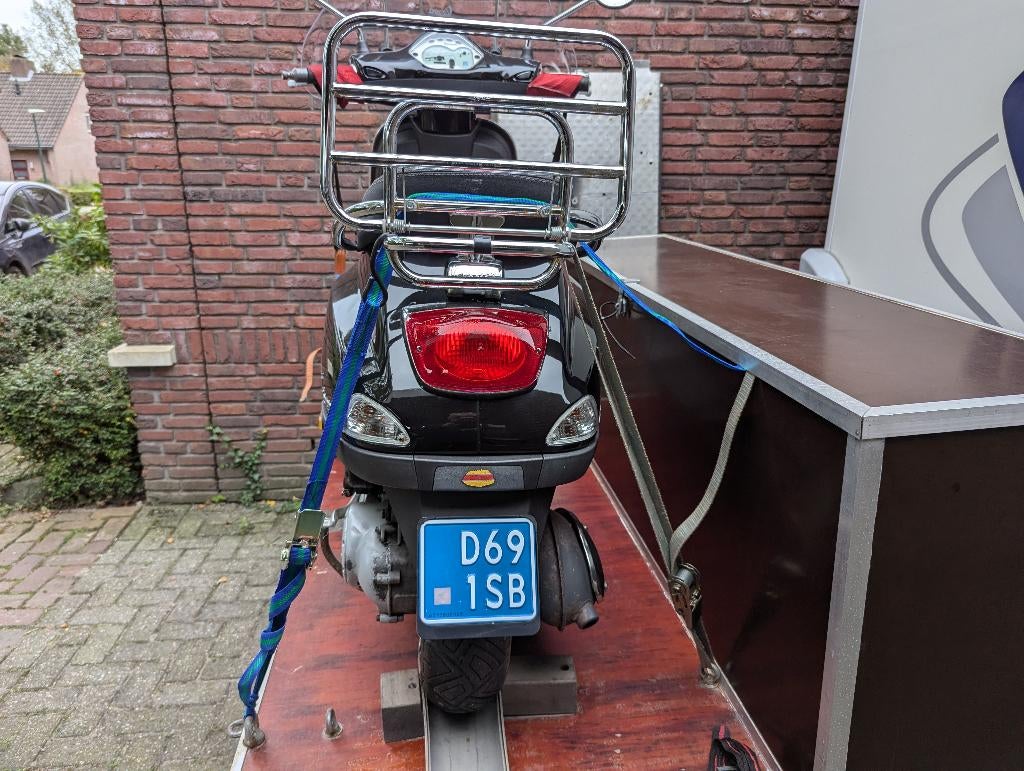scooterdrager, Ophalen, Gebruikt