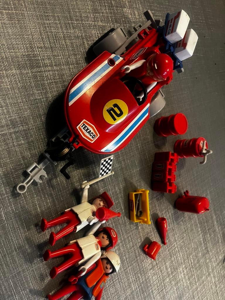Originele Playmobil raceboot (model 3538), Ophalen of Verzenden, Zo goed als nieuw