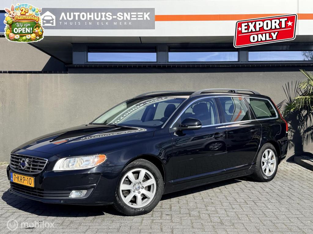 Volvo V70 1.6 D2 Kinetic / Nette auto / Export only, 4 cilinders, Zwart, Diesel, Te koop