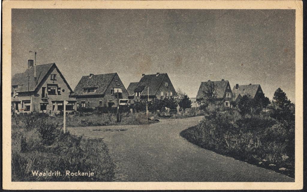 Rockanje, Waaldrift. 1947., Ophalen of Verzenden, 1940 tot 1960, Gelopen, Zuid-Holland