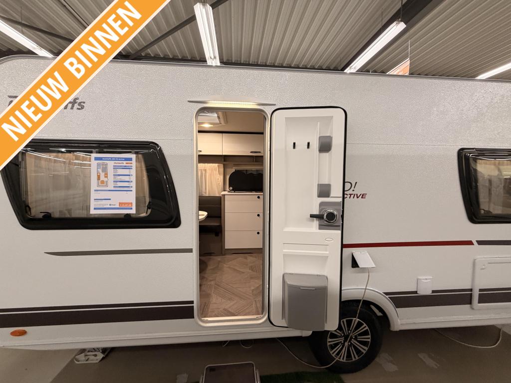 Dethleffs C'go Active 495 FR +1700KG+fransbed+AAABrake, Caravans en Kamperen, Caravans, Rondzit, Bedrijf, Overige typen, Dethleffs