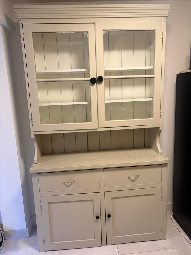 Antieke eikenhouten servieskast, Antiek en Kunst, Antiek | Meubels | Kasten, Ophalen